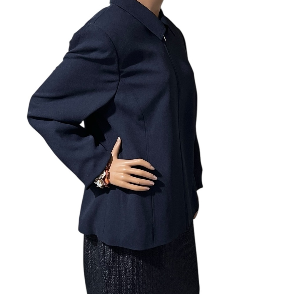 Karen Scott Dark Blue Women's Suit Jacket☑️ - Picture 6 of 8